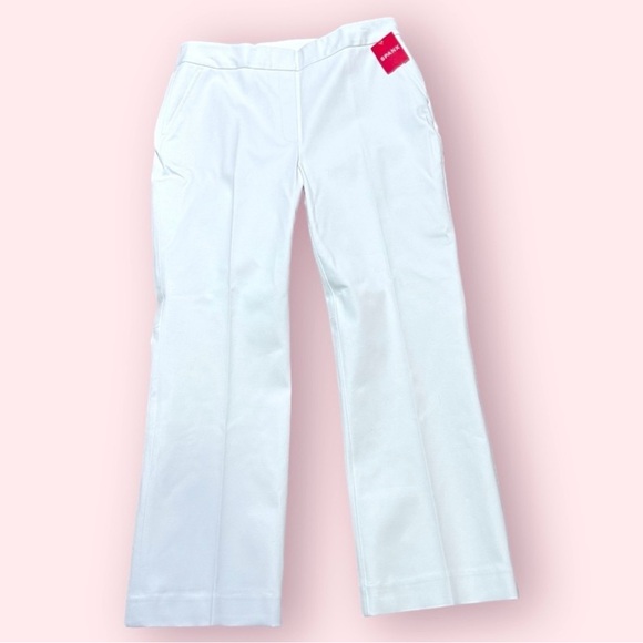 SPANX White Kick Flare Pants - Picture 1 of 3